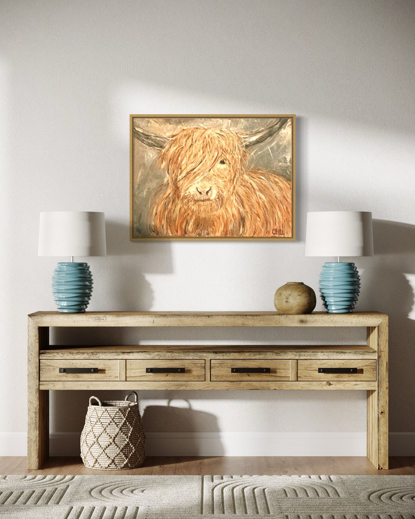 Morris the Highland Cow
