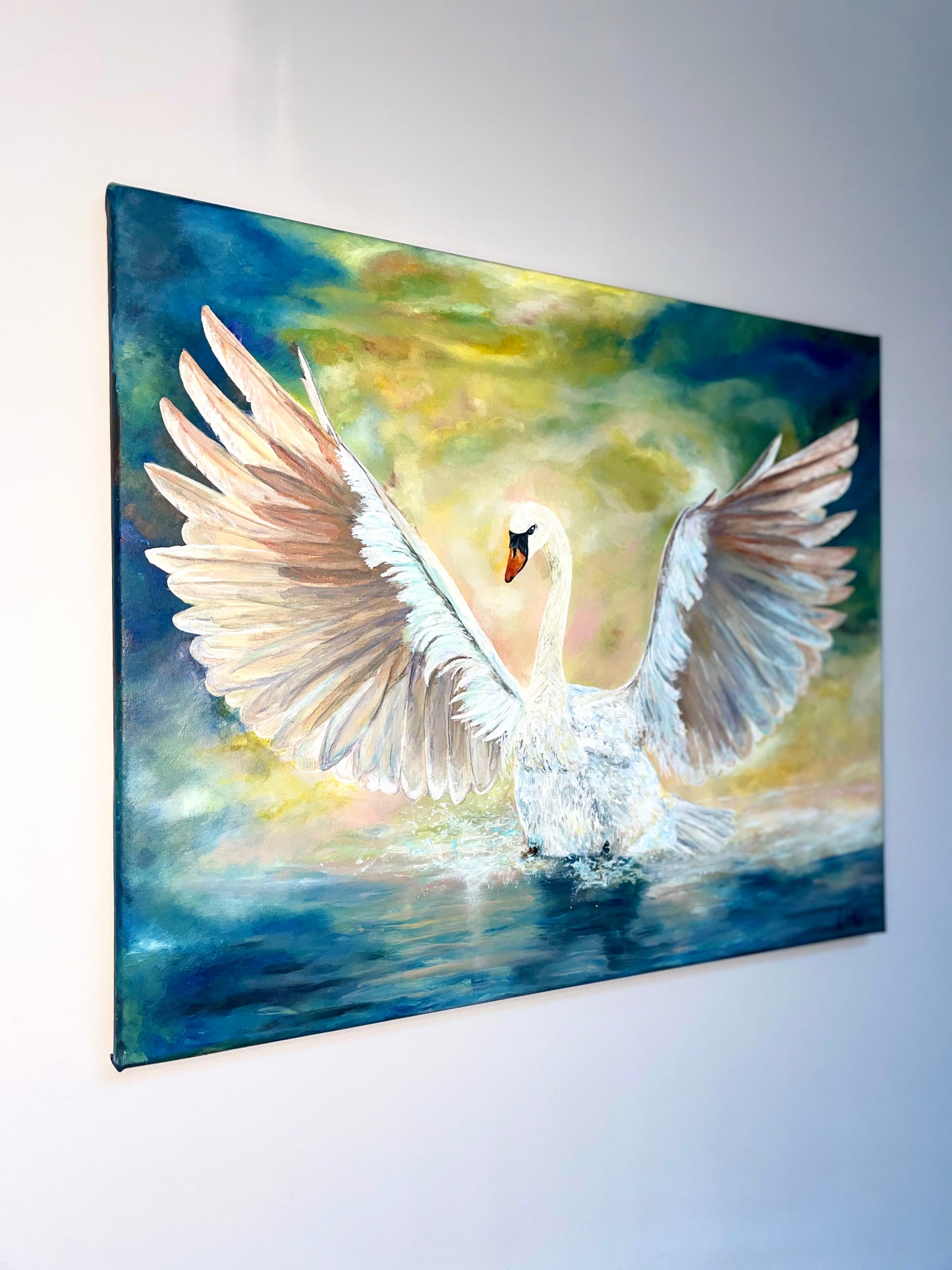 Wellingborough swan